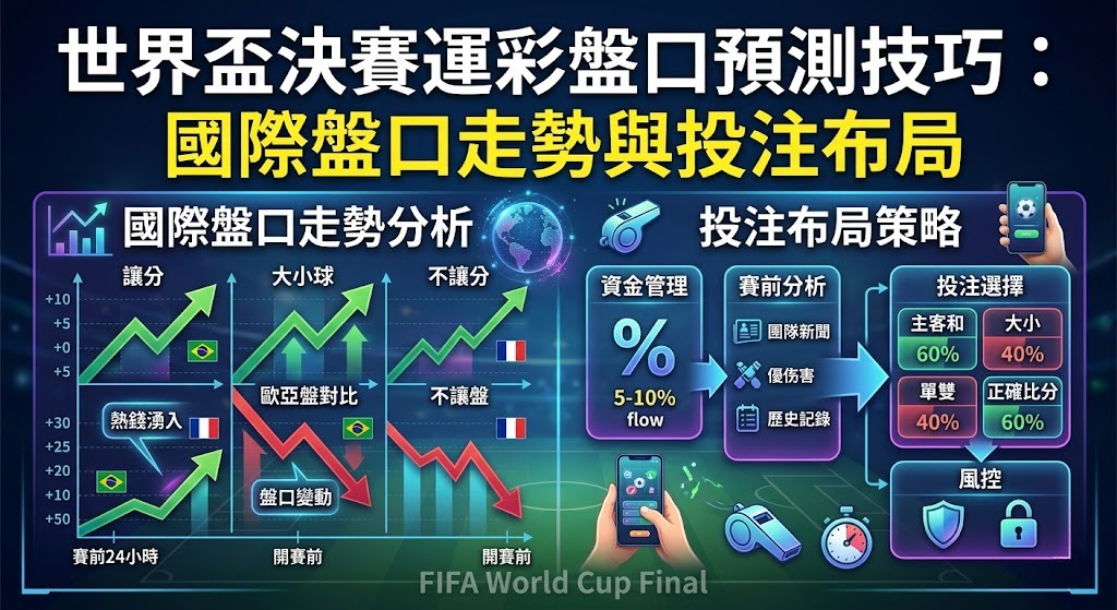國際盤口走勢與投注布局 國際盤口走勢與投注布局