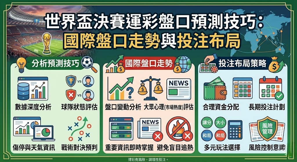 國際盤口走勢與投注布局 國際盤口走勢與投注布局